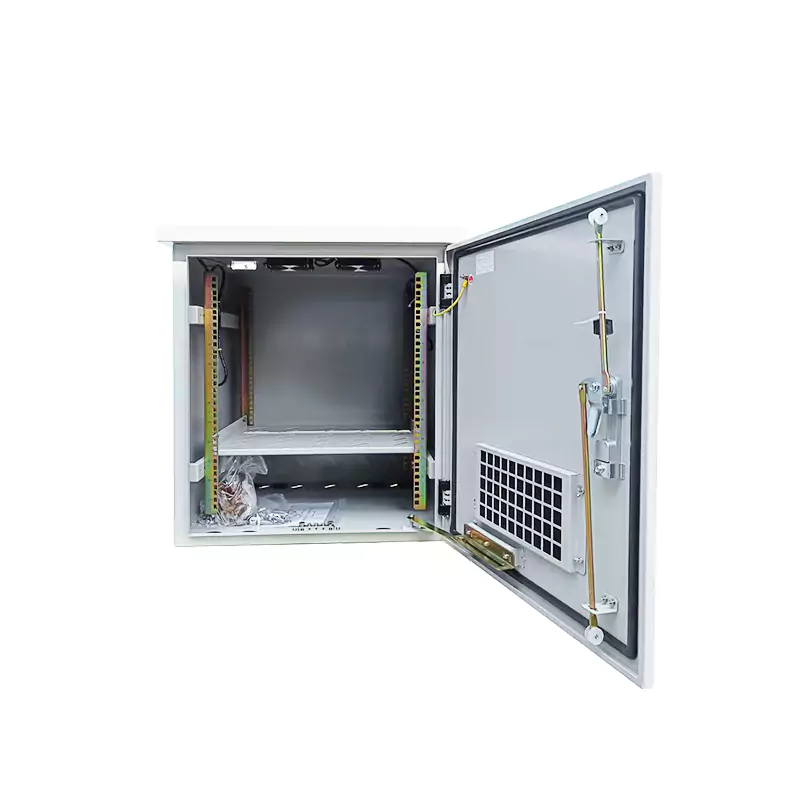 10-14U double-layer outdoor fan-type cabinet