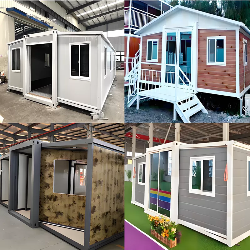 Dual-Wing Expandable Container House